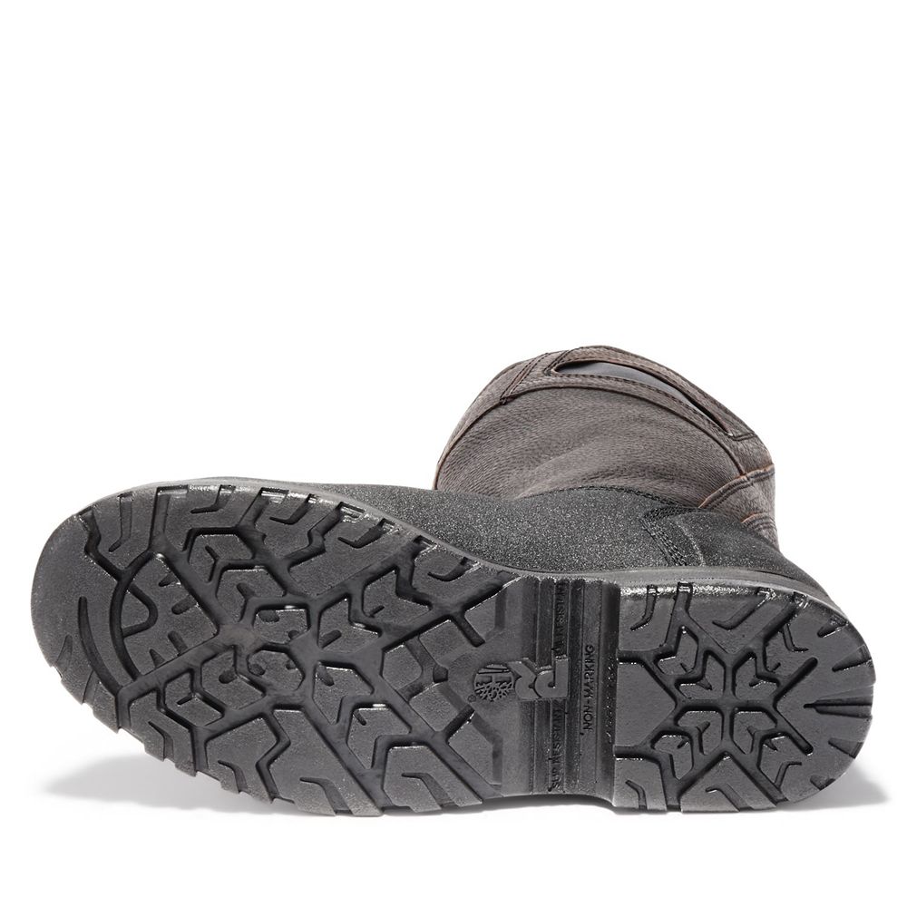 Botas de Trabajo Masculino - Timberland Pro® Powerwelt Wellington Steel Toe - LITMX0286 - Marrom